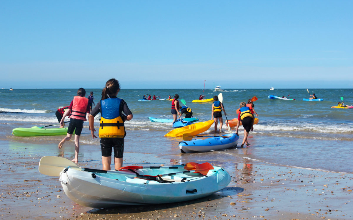 Kayak de mer