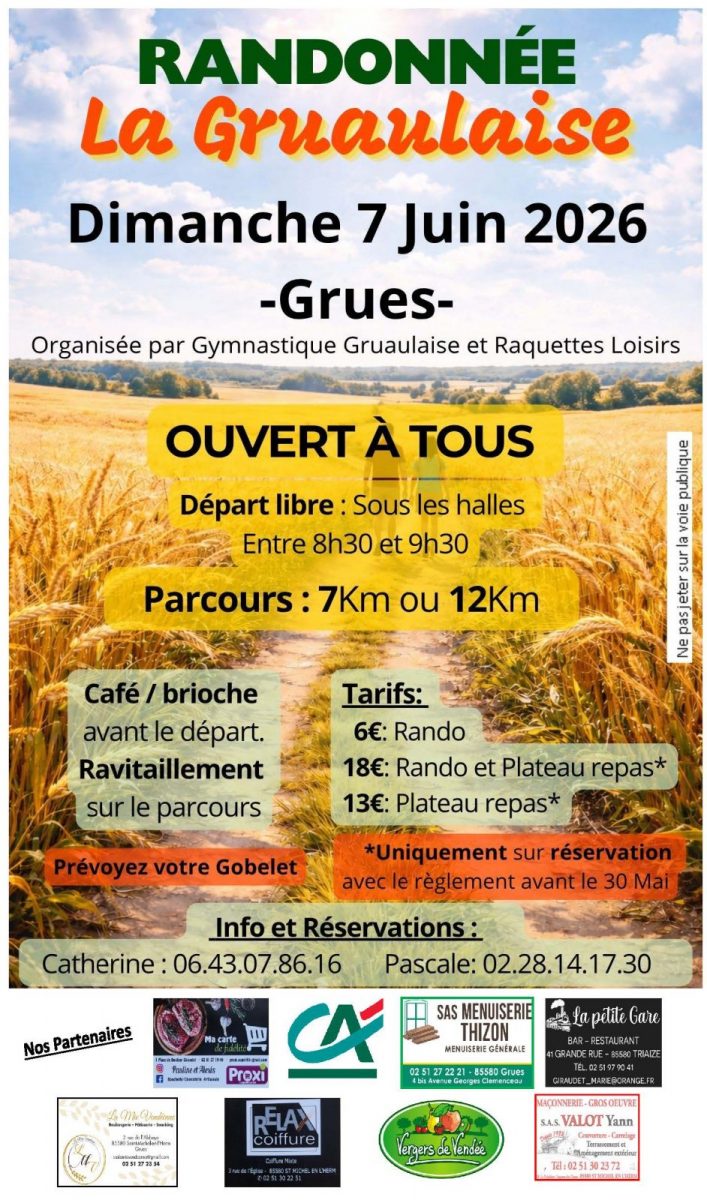 Affiche avec Sponsors