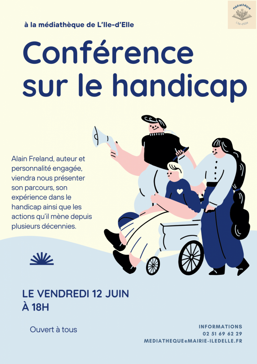 Affiches animations 2026 – Conférence handicap