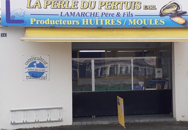 VENTE DIRECTE COQUILLAGES, LA PERLE DU PERTUIS LAMARCHE PERE & FILS