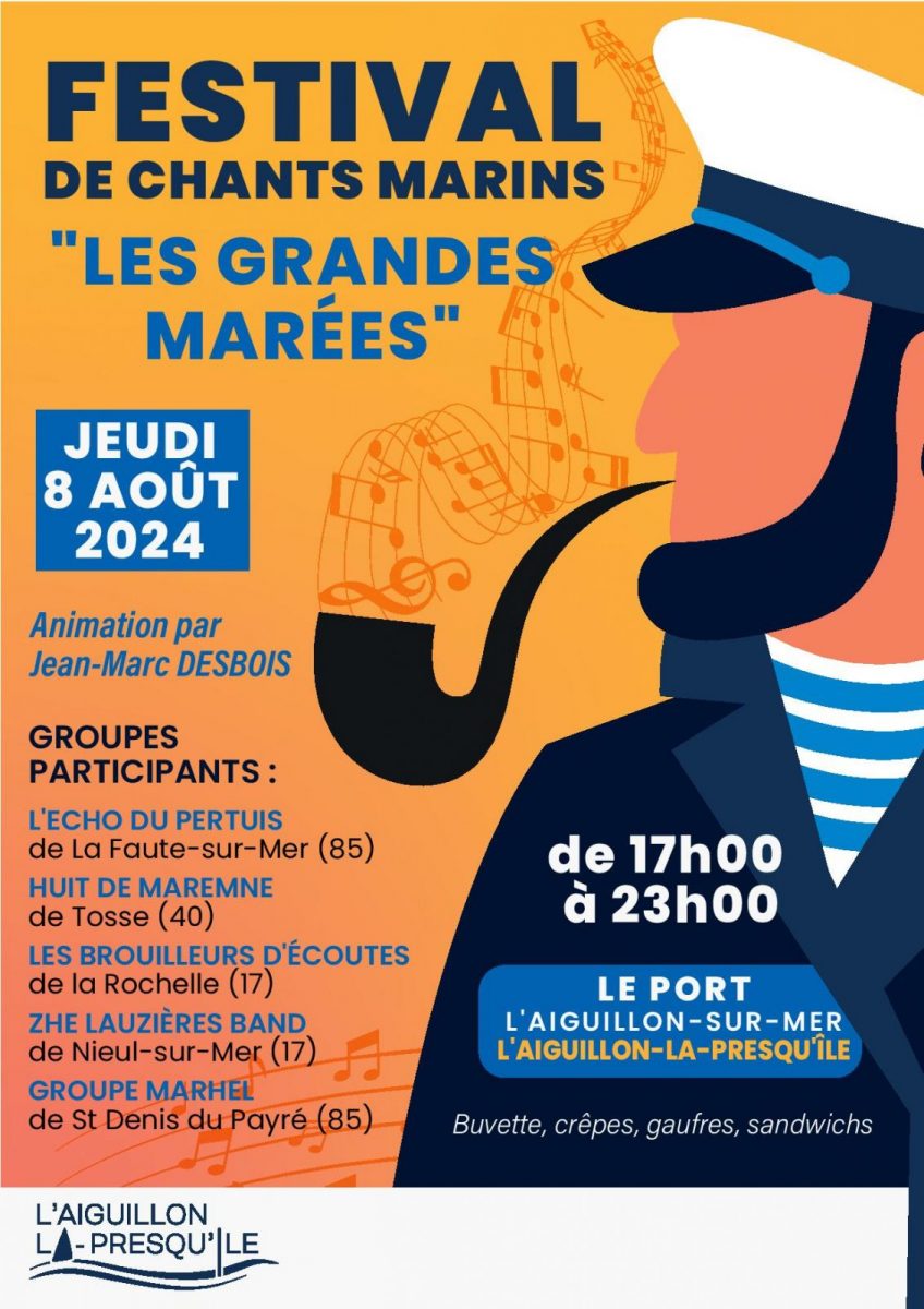 affiche festival des grandes marees 2024