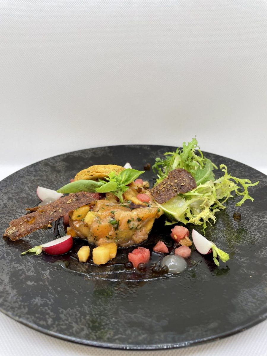 tartare de saumon